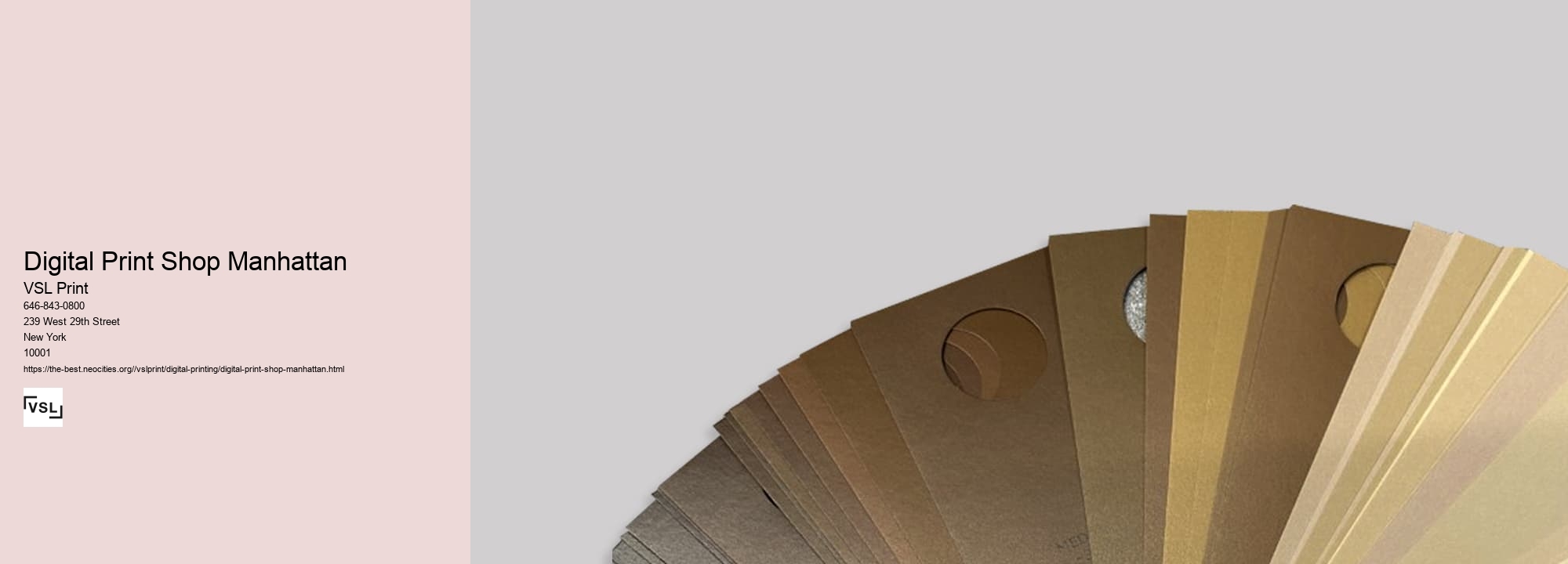 Digital Print Shop Manhattan